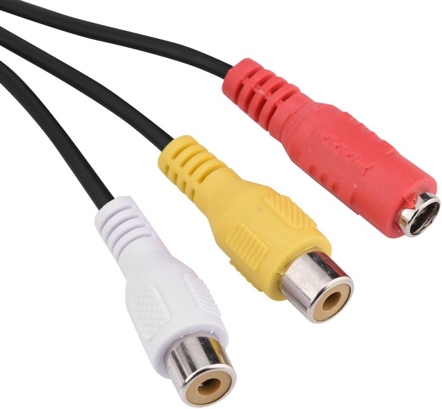 VBESTLIFE Überwachungskamera, 6 LED verdrahtete CMOS CCTV Überwachungskamera Nachtsicht Digital Videokamera PAL/NTSC System Innensicherheits Überwachungs Kamerarecorder für