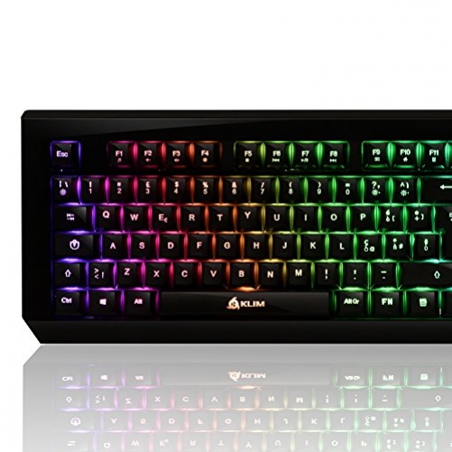 KLIM Domination Mechanische RGB Gaming Tastatur Wired ES-Layout