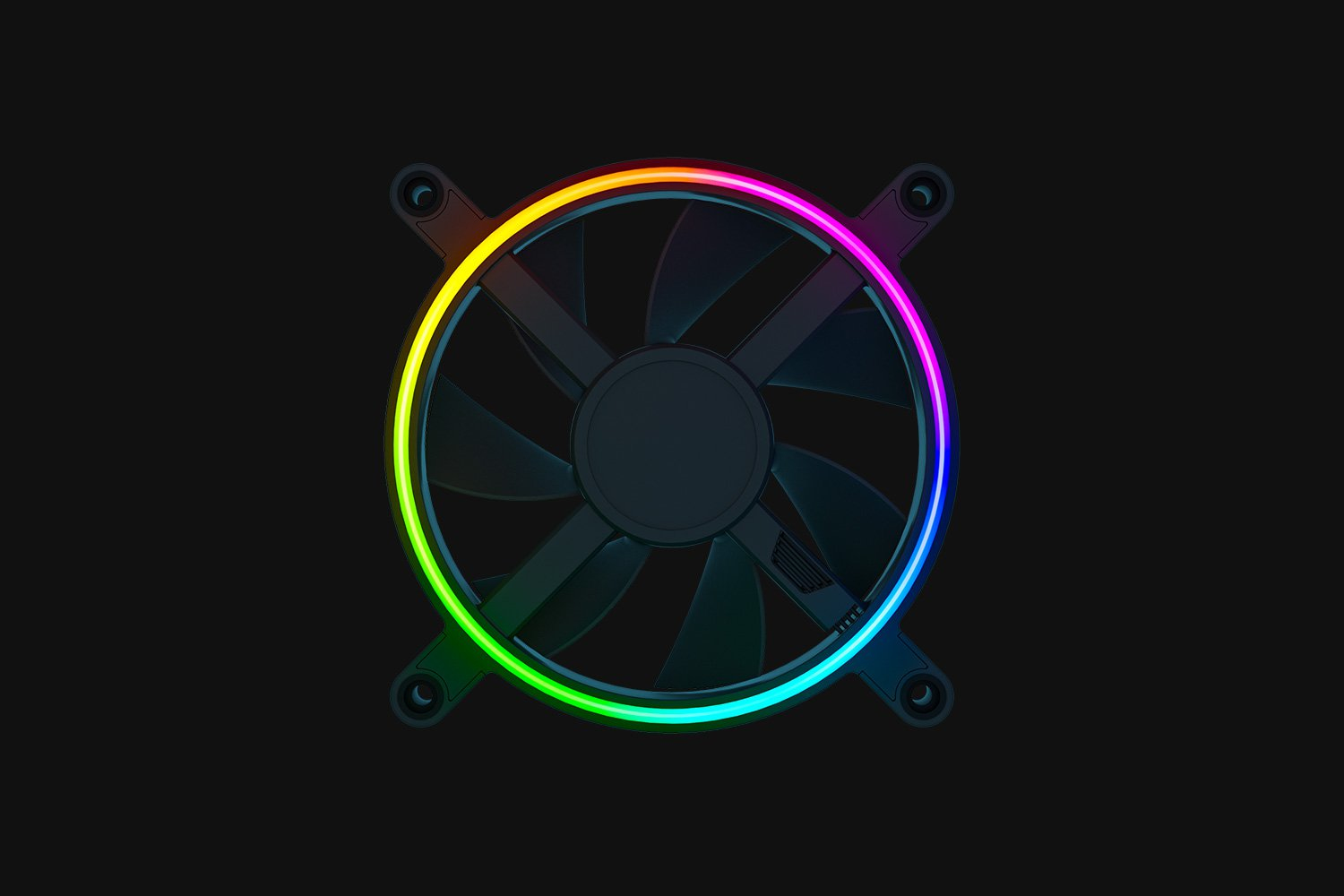 Razer Kunai Chroma aRGB Fan PC Hochleistungslüfter 120mm 3 Lüfter