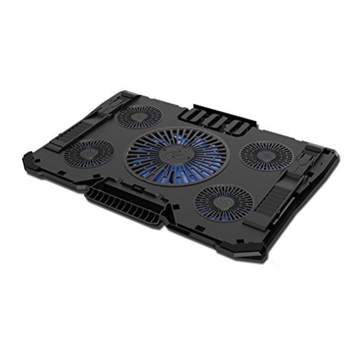 Klim Cyclone 5 Gaming Laptop Kühler & Ständer für PC Mac PS4 Xbox schwarz blau