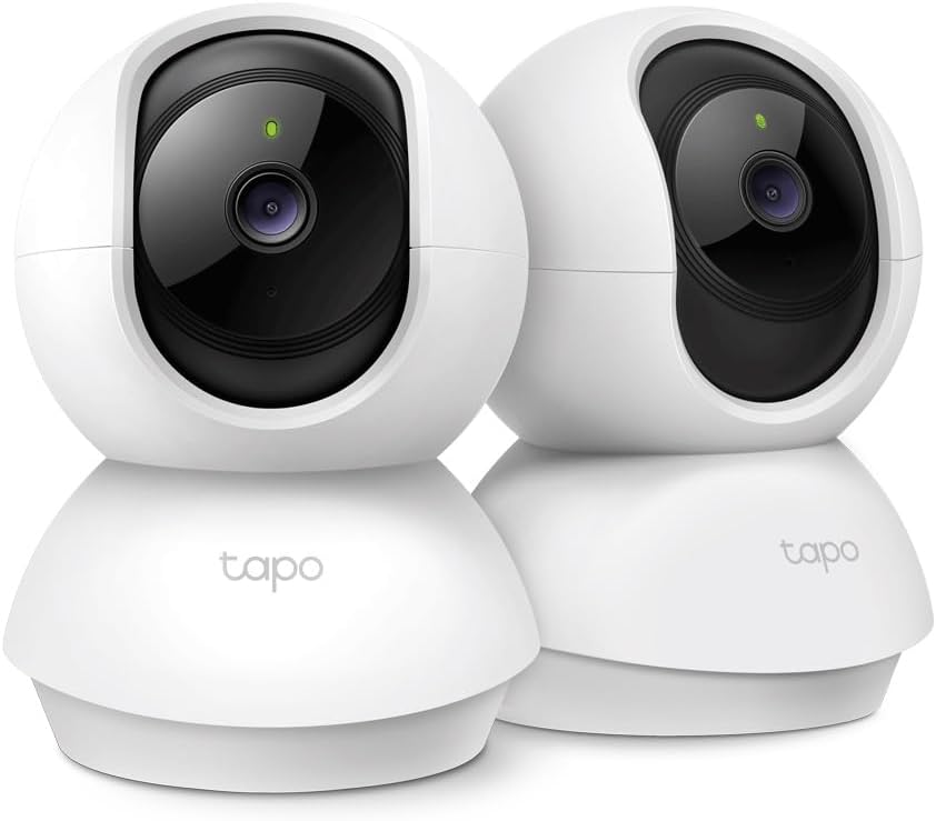 TP-Link Tapo C210P2 WLAN IP Kamera Überwachungskamera (Linsenschwenkung und Neigung, 3MP-Auflösung, 2-Wege-Audio, Nachtsicht zu 9m, bis zu 256 GB lokaler Speicher)