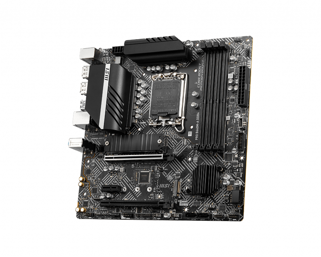 MSI PRO B660M-A DDR4 Motherboard Intel B660 LGA 1700 micro ATX