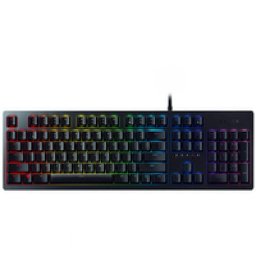 Razer Huntsman Gaming Keyboard Opto-Mechanical Purple Switches RGB CHE Layout - QWERTZ