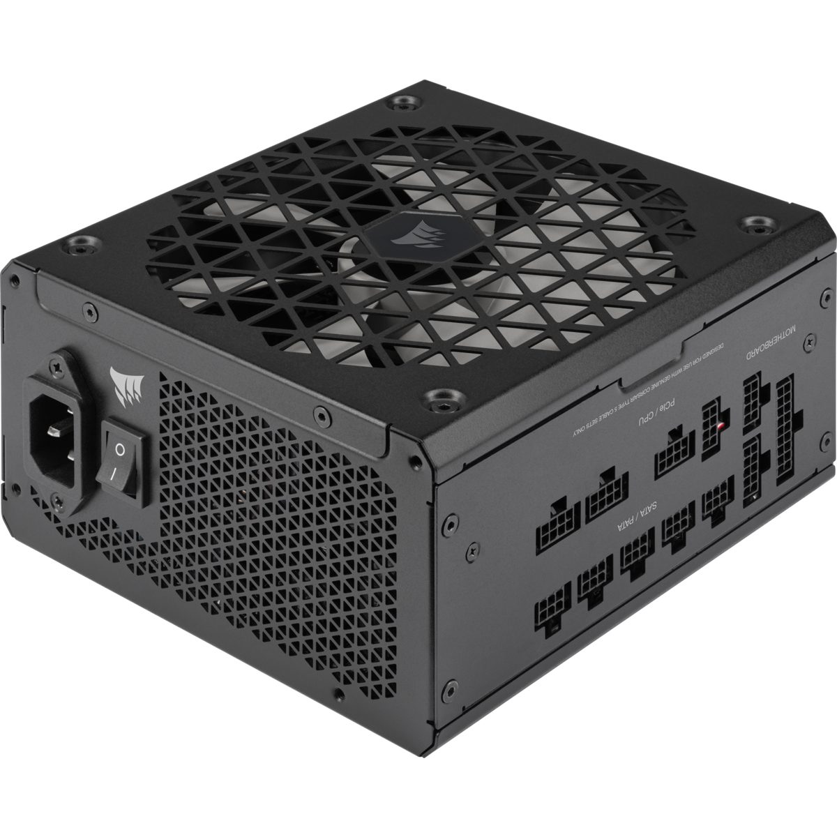 Corsair RM850x SHIFT Netzteil 850 W, Vollmodular, ATX 3.0, 80 PLUS Gold, 14 cm Lüfter, 24‑pin ATX, 4x PCIe 6+2, Schwarz