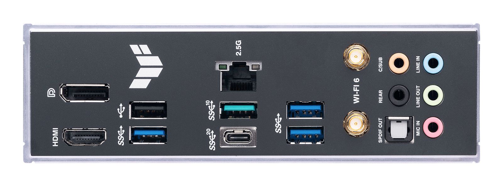 ASUS TUF Gaming B760-PLUS WIFI D4 Mainboard, Intel LGA 1700, B760, ATX, DDR4, 2.5Gb LAN, Wi-Fi 6, Bluetooth 5.2, 3x M.2