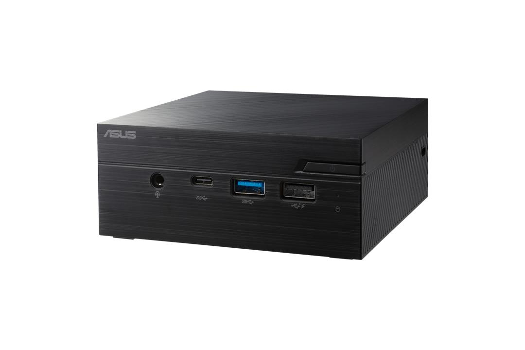 ASUS PN40-BBC613MC Mini-PC Barebone SFF Schwarz, Intel Celeron J4025 2,0 GHz, 2x SO-DIMM bis 8 GB, Intel UHD 600, HDMI, Mini DP, LAN, Wi‑Fi 5, Bluetooth 5.0, 65 W