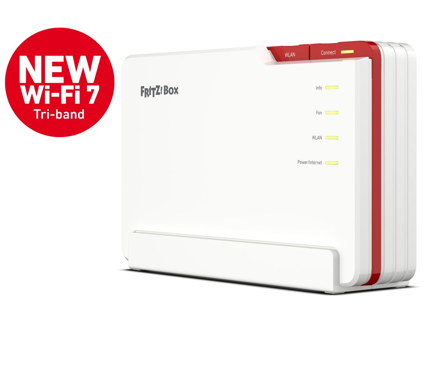 AVM FRITZ!Box 5690 Pro International WLAN-Router Tri‑Band (2,4/5/6 GHz) Wi‑Fi 7 bis 18,5 Gbit/s 2,5 Gigabit Ethernet Glasfaser & DSL Weiß