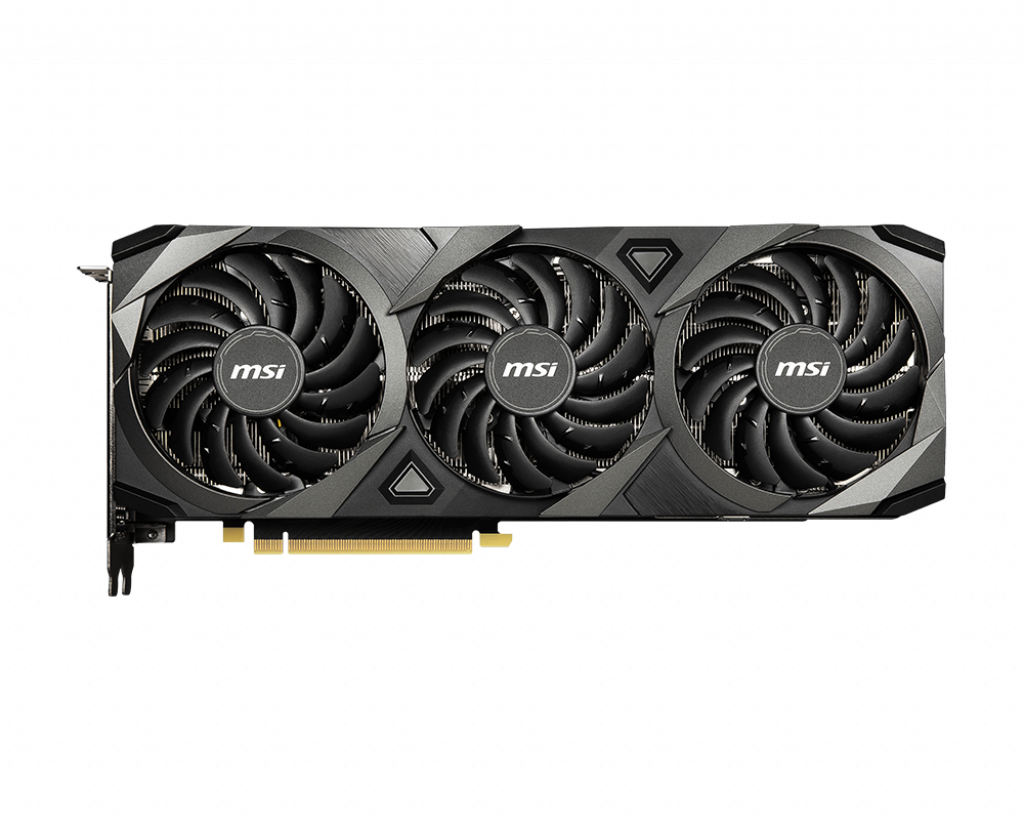 MSI GeForce RTX 3090 VENTUS 3X 24G OC, 24 GB GDDR6X, PCIe 4.0, HDMI 2.1, 3x DisplayPort 1.4a, 350 W, 2x 8-pin, 305 mm