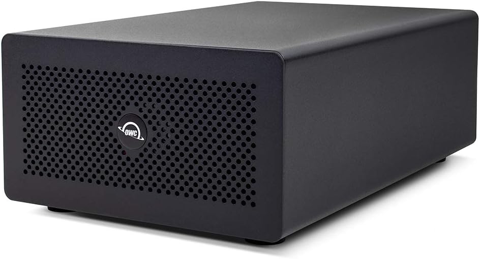 OWC Mercury Helios 3S Thunderbolt 3 PCIe-Erweiterungsgehäuse, 85 W Notebook-Stromversorgung, DisplayPort 1.4, PCIe 3.0 x16, bis 40 Gbit/s