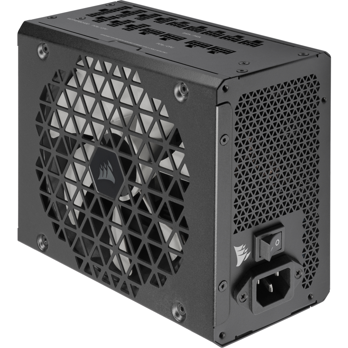 Corsair RMx Shift RM1200x SHIFT Netzteil 1200 W ATX 24-pin 80 PLUS Gold Vollmodular 14 cm Lüfter Schwarz EU Stecker