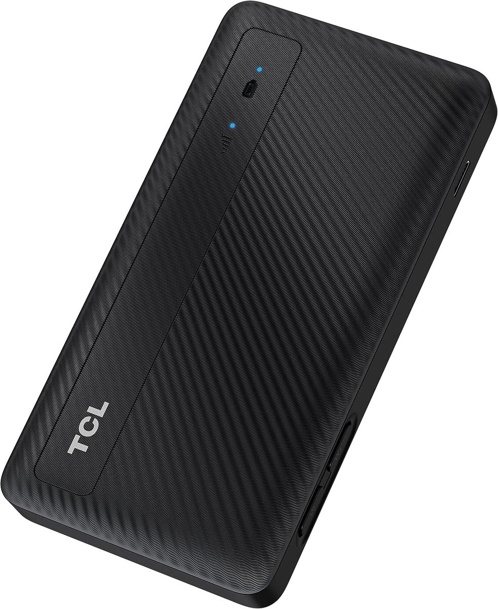 TCL Linkzone – MW42V Modem Mobile 4G, LTE (CAT.4), WiFi, Hotspot für bis zu 15 Benutzer, leicht und tragbar mit Management-App, Schwarz