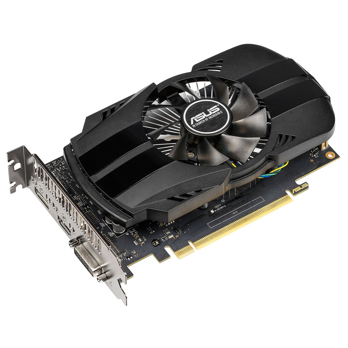 ASUS Phoenix PH-GTX1650-O4G Grafikkarte NVIDIA GeForce GTX 1650, 4 GB GDDR5, PCIe 3.0, HDMI, DisplayPort, DVI-D, 2-Slot, 190 mm