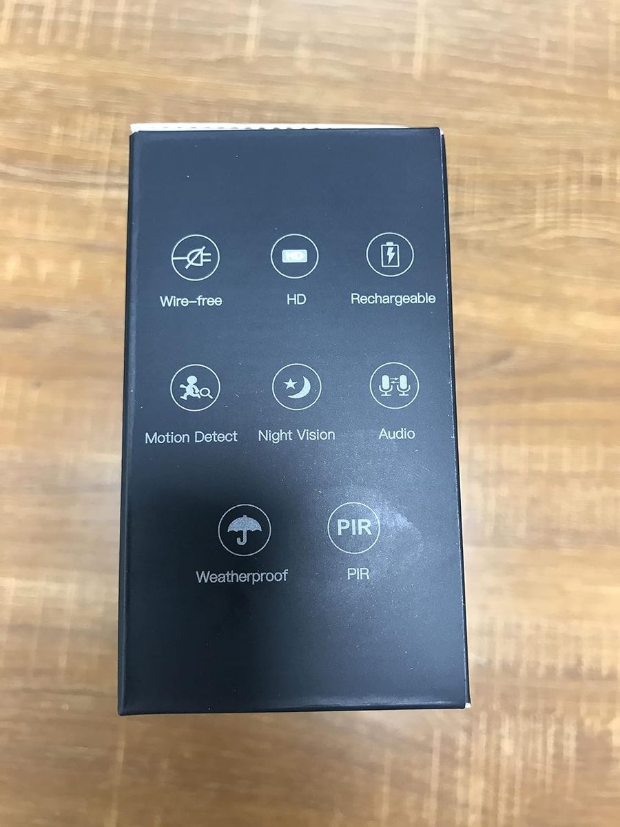 IHOXTX Überwachungskamera Aussen Akku Solar: Kamera Überwachung Aussen WLAN mit Bunte Nachtsicht - PIR Bewegungserkennung - 2-Wege-Audio - IP66 wasserdicht - Ganzjähriger ununterbrochener Schutz Schwarz