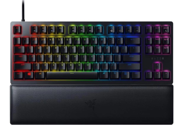 RAZER Huntsman V2 Tenkeyless, Clicky Optical Red Switch - (CHE Layout - QWERTZ)