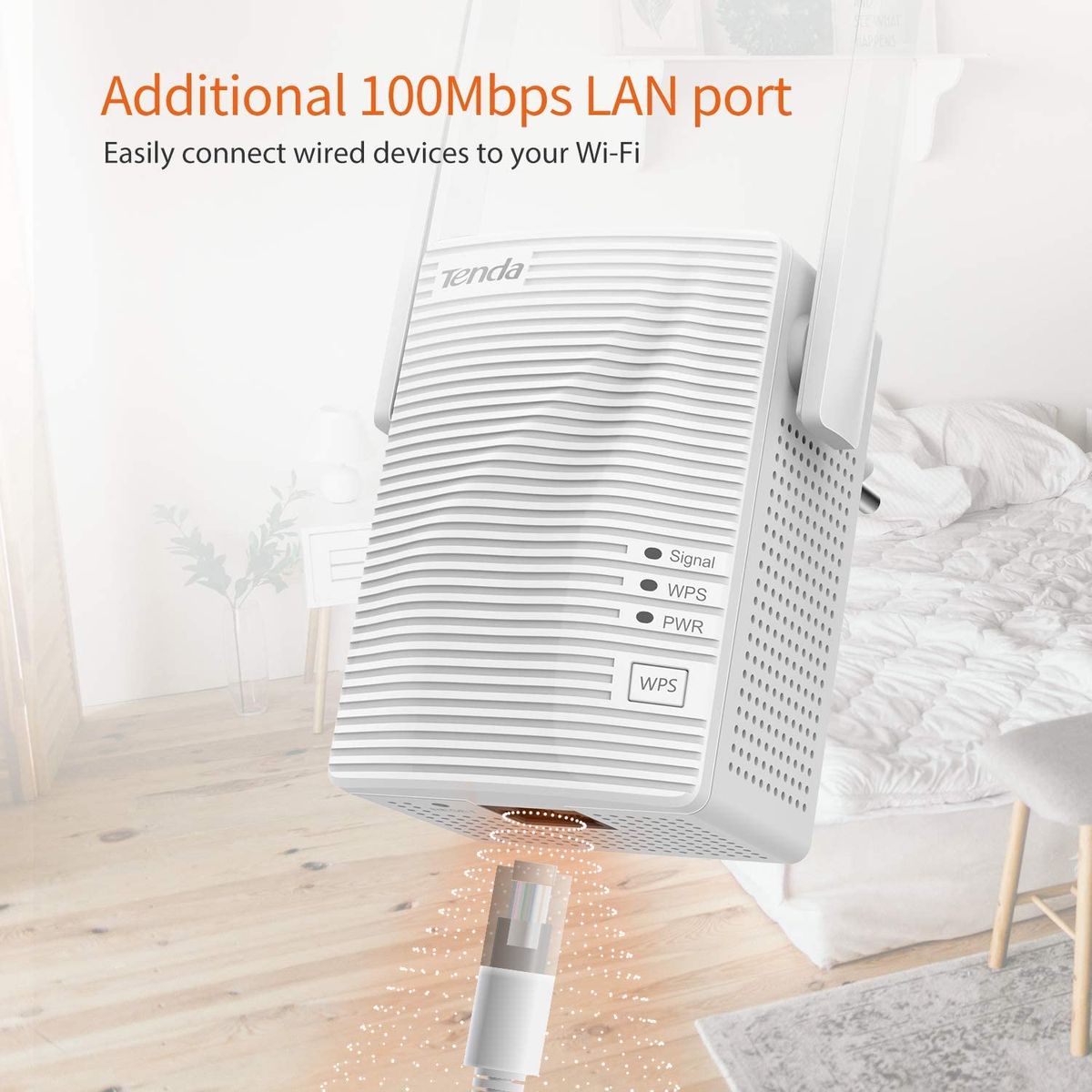 Tenda A18 Bridge & Repeater Network Repeater 867 Mbps