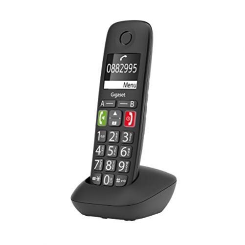 Gigaset E290HX tragbares Telefon starkem Sound große Zahlen kraftvollem Klang Schnelltasten Freisprecheinrichtung einstellbarem Lautstärke [Italienische]