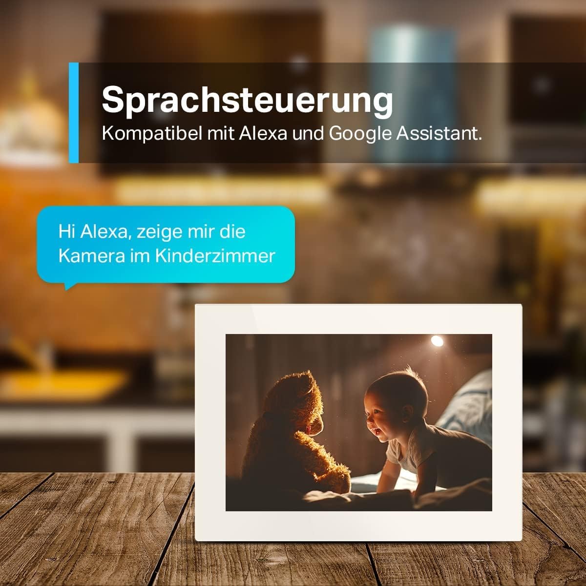 TP-Link Tapo C210P2 WLAN IP Kamera Überwachungskamera (Linsenschwenkung und Neigung, 3MP-Auflösung, 2-Wege-Audio, Nachtsicht zu 9m, bis zu 256 GB lokaler Speicher)