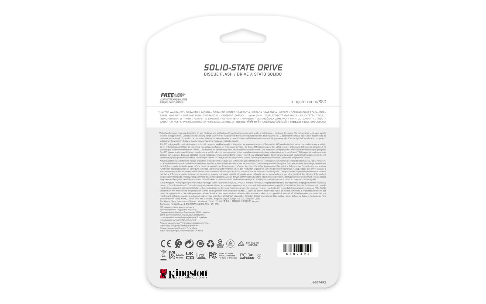 Kingston FURY Renegade SFYRD/2000G 2 TB M.2 2280 NVMe PCIe 4.0 SSD, 7300/7000 MB/s, Phison E18, 3D TLC, PS5-kompatibel