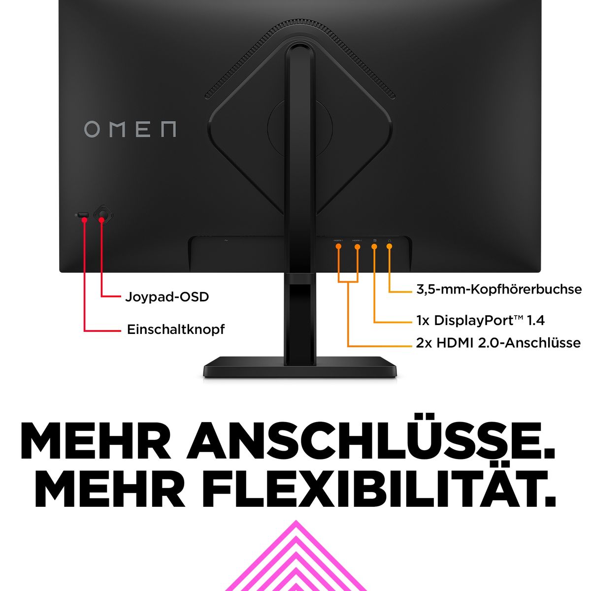 OMEN by HP 27 Zoll FHD 165 Hz Gaming-Monitor – OMEN 27