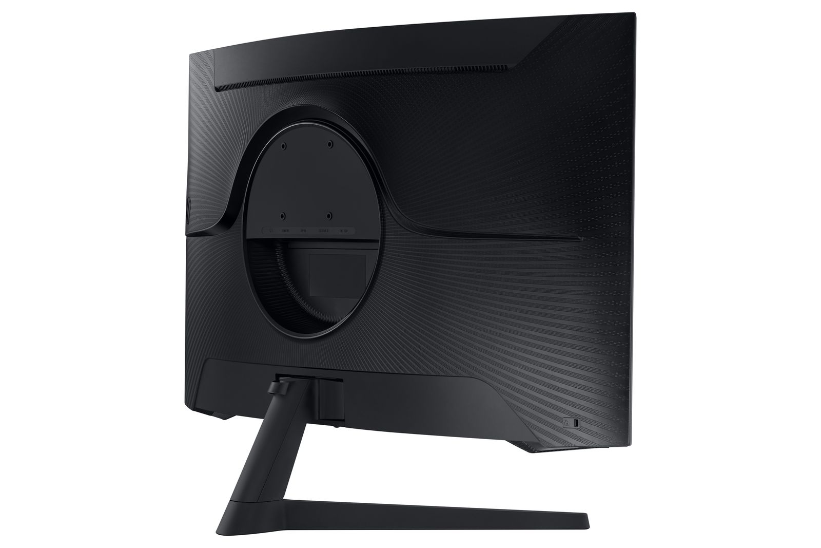 Samsung Odyssey G55C Curved Gaming Monitor, 32 Zoll, Bildschirm mit VA-Panel, 2.560 x 1.440 Pixel, 1.000R Radius, HDR10, AMD FreeSync, Bildwiederholrate 165 Hz, Reaktionszeit 1 ms (MPRT)