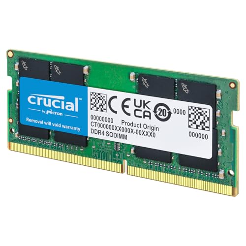 Crucial CT32G4SFD832A 32 GB DDR4 SO-DIMM 3200 MHz Laptop-Speichermodul CL22 1.2 V