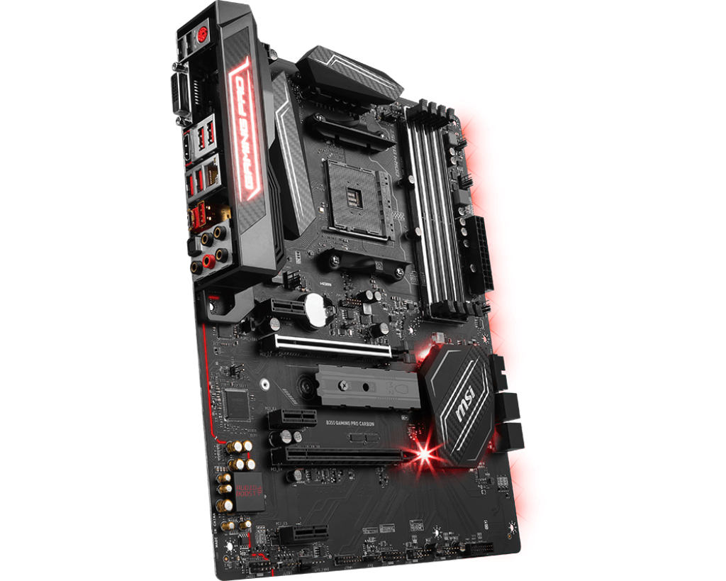 MSI B350 GAMING PRO CARBON AMD B350 Socket AM4 ATX