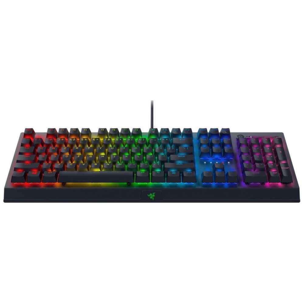 Razer BlackWidow V3 Gaming Keyboard Green Switches Chroma RGB CHE Layout - QWERTZ