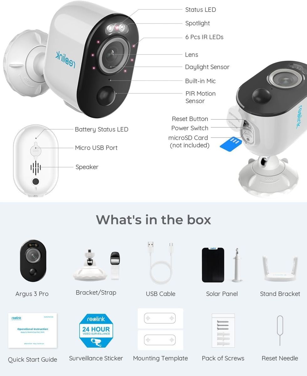 Reolink Argus 3 Pro Security Camera