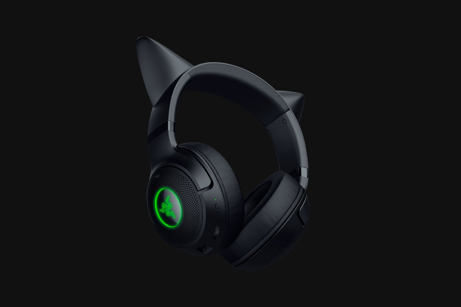 Razer Kraken Kitty V2 BT Kopfhörer Kabellos Kopfband Gaming Bluetooth Schwarz