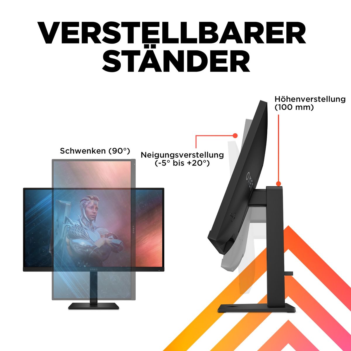 OMEN by HP 27 Zoll FHD 165 Hz Gaming-Monitor – OMEN 27