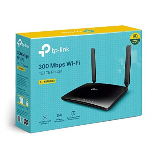 TP-Link TL-MR6400 WLAN-Router Schnelles Ethernet Einzelband 2,4GHz 4G