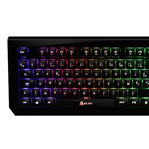 KLIM Domination Mechanische RGB Gaming Tastatur Wired FR-Layout