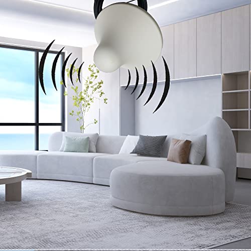 ayissmoye 800-2700-8 Mobiler Signalverstärker 2G/3G/4G Repeater, 800/900/1800/2100/2600 MHz, Bänder 1/3/7/8/20, EU Stecker C