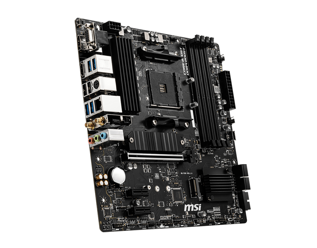 MSI B550M PRO-VDH WIFI Motherboard AMD B550 Socket AM4 micro ATX