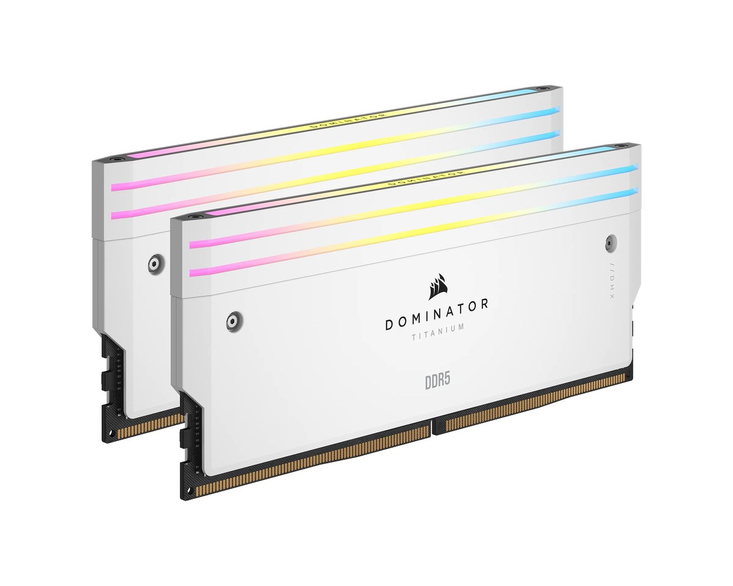 Corsair Dominator Titanium CMP64GX5M2X6600C32W 64 GB (2 x 32 GB) DDR5-6600 CL32 RGB XMP 3.0