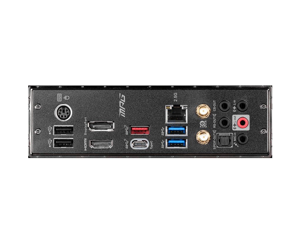 MSI MPG Z490M GAMING EDGE WIFI Motherboard Intel Z490 LGA 1200 micro ATX