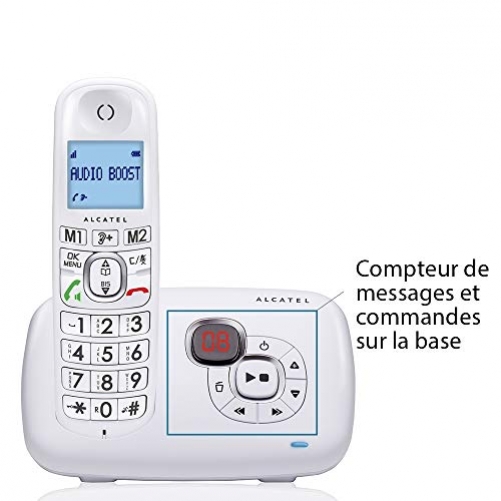 ALCATEL XL385 Voice DECT-Telefon Anrufer-Identifikation FR