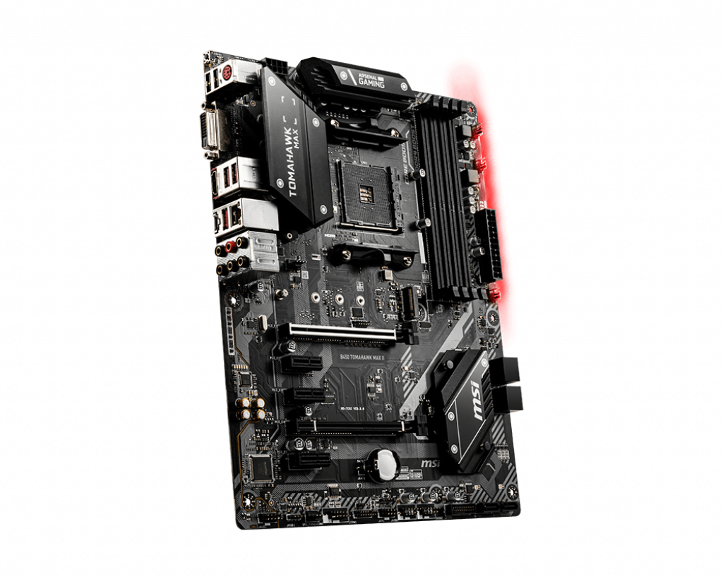 MSI B450 Tomahawk MAX II AMD AM4 DDR4 m.2 USB 3.2 Gen 2 HDMI ATX Gaming Motherboard Mainboard ATX B450 TOMAHAWK MAX II