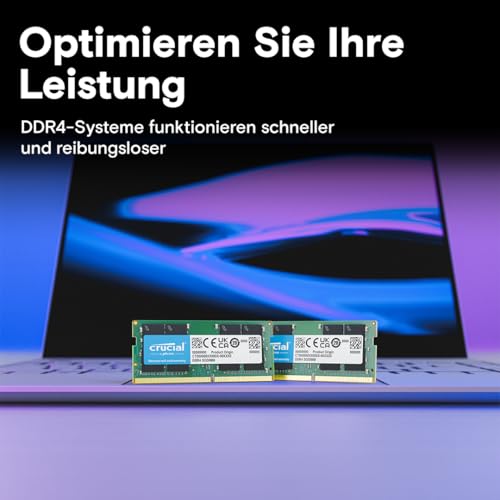 Crucial CT16G4SFRA32A Laptop-Arbeitsspeicher 16 GB DDR4 3200 MHz CL22 1.2 V SO-DIMM