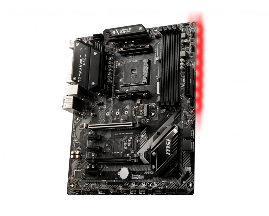 MSI B450 Tomahawk MAX II AMD AM4 DDR4 m.2 USB 3.2 Gen 2 HDMI ATX Gaming Motherboard Mainboard ATX B450 TOMAHAWK MAX II