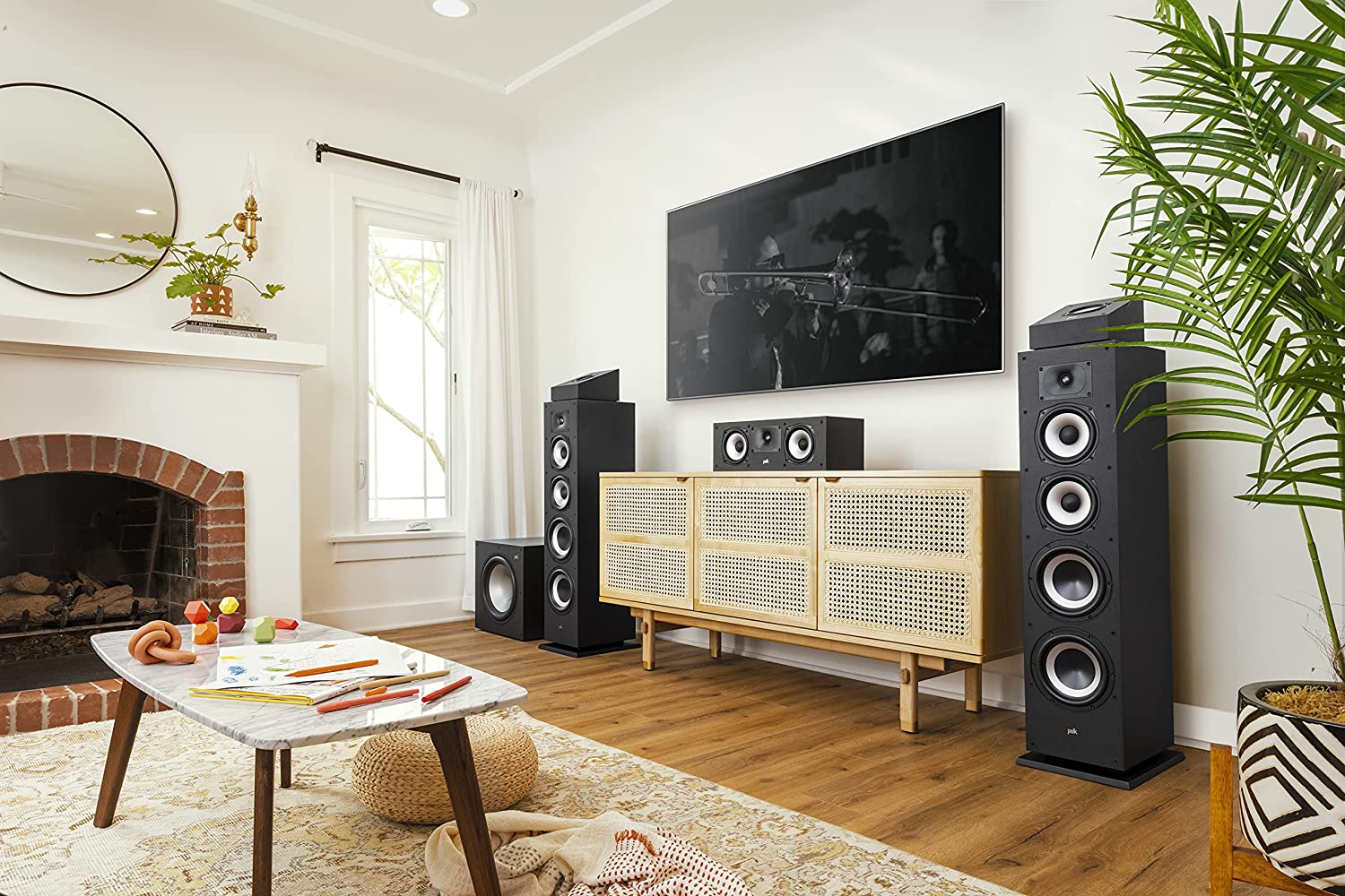 POLK AUDIO Monitor XT30 High-Resolution Center Channel Speaker, Hi-Res Certified Performance, Dolby Atmos Certified & DTS:X Compatible, Black POLK AUDIO Monitor XT30 High-Resolution Center Channel Speaker, Hi-Res Certified Performance, Dolby Atmos Certified & DTS:X Compatible, Black