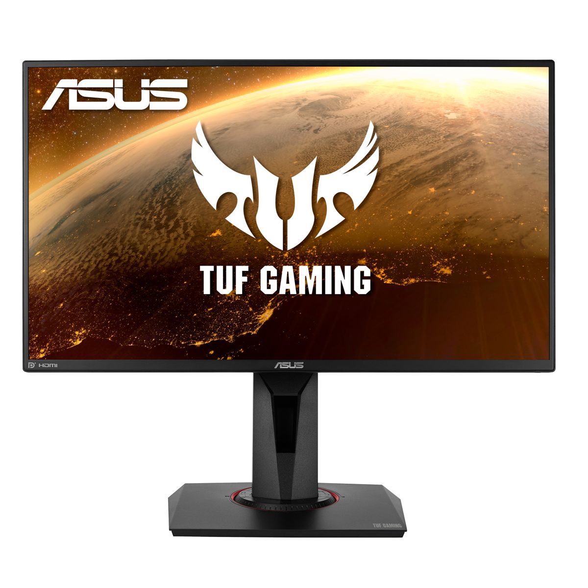 ASUS TUF Gaming VG258QM 24,5" FHD Monitor 280 Hz 0.5ms GtG G-Sync kompatibel DisplayHDR 400 TN Panel 16:9 1920x1080 DisplayPort HDMI ergonomisch 23-25" FHD HDR 280Hz TN