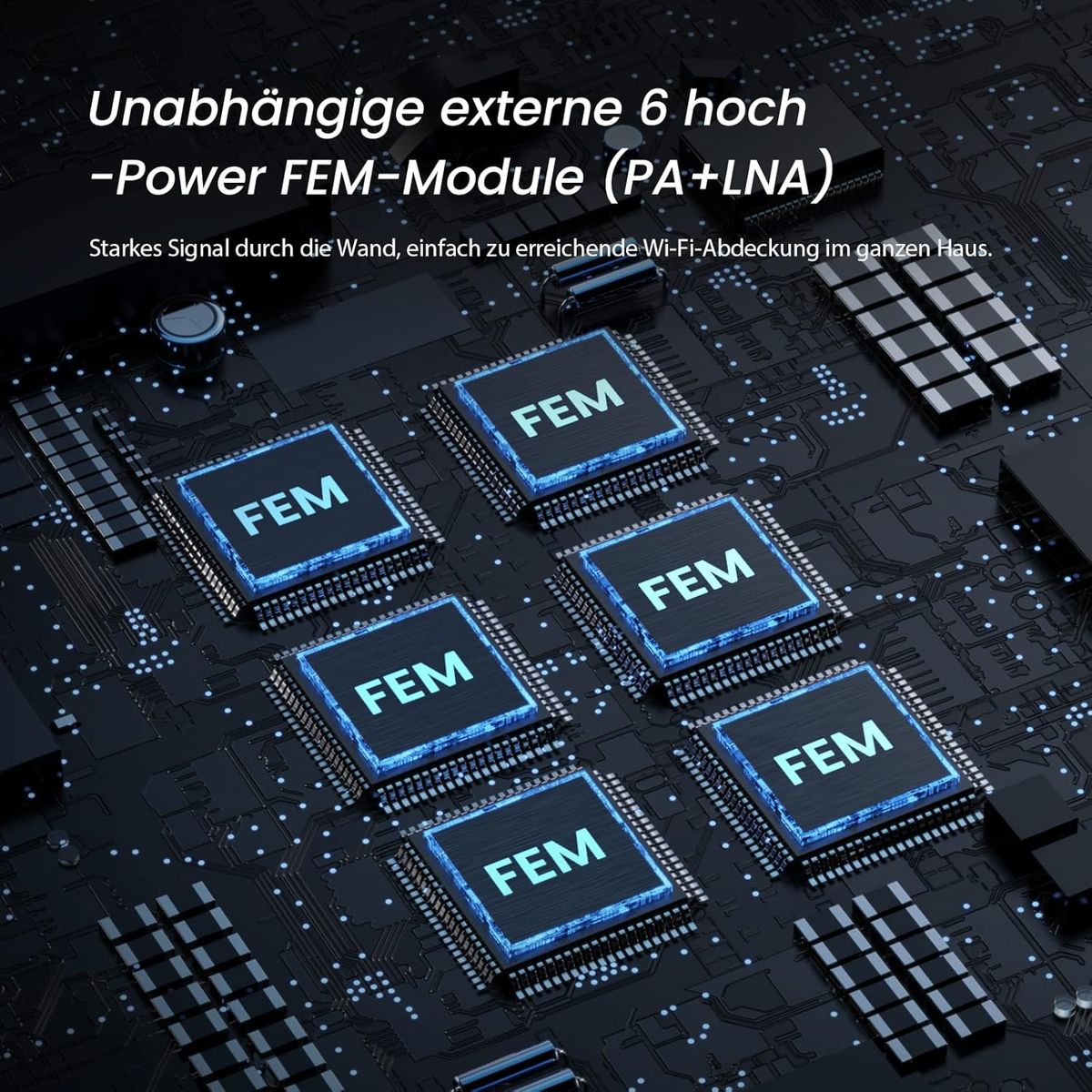 Tenda Nova MX15-Pro Mesh WLAN WiFi 6 System-AX5400 Dualband WLAN Mesh WiFi 6 System, empfohlen für Häuser mit 4-6 Schlafzimmern, 9*Gigabit Port–Ersetzt Router & Repeater–Kompatibel Mit Alexa, 3Pack MX15 Pro/AX5400 3er Pack