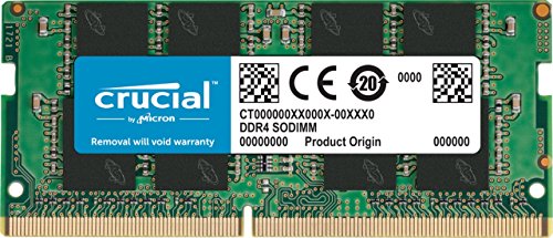 Crucial CT16G4SFD824A Arbeitsspeicher 16 GB (1 x 16 GB) SO-DIMM DDR4 2400 MHz CL17 1.2 V für Laptop