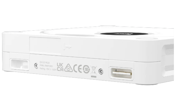 Corsair CO-9051005-WW Gehäuselüfter 120 mm RGB PWM 2400 RPM 63,1 CFM Weiß