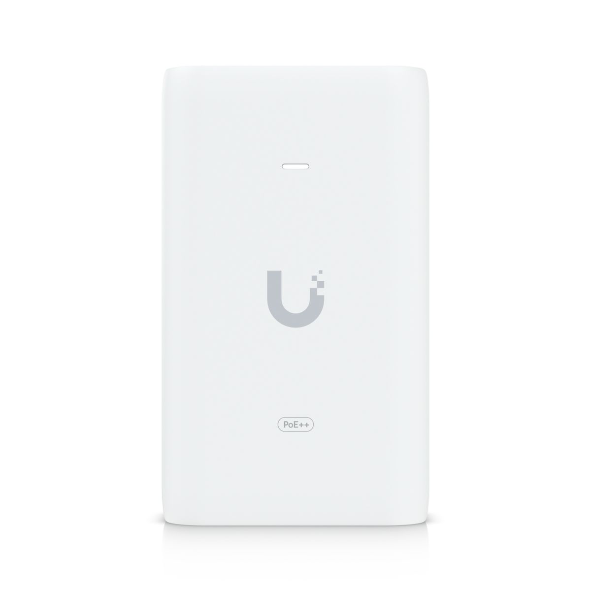 Ubiquiti U-POE++ PoE-Injektor, Gigabit Ethernet, 48 V, 60 W, IEEE 802.3at, Weiß, EU