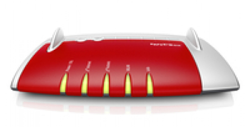 AVM FRITZ!Box 7490 WLAN-Router Gigabit Ethernet Dual-Band 3G Rot