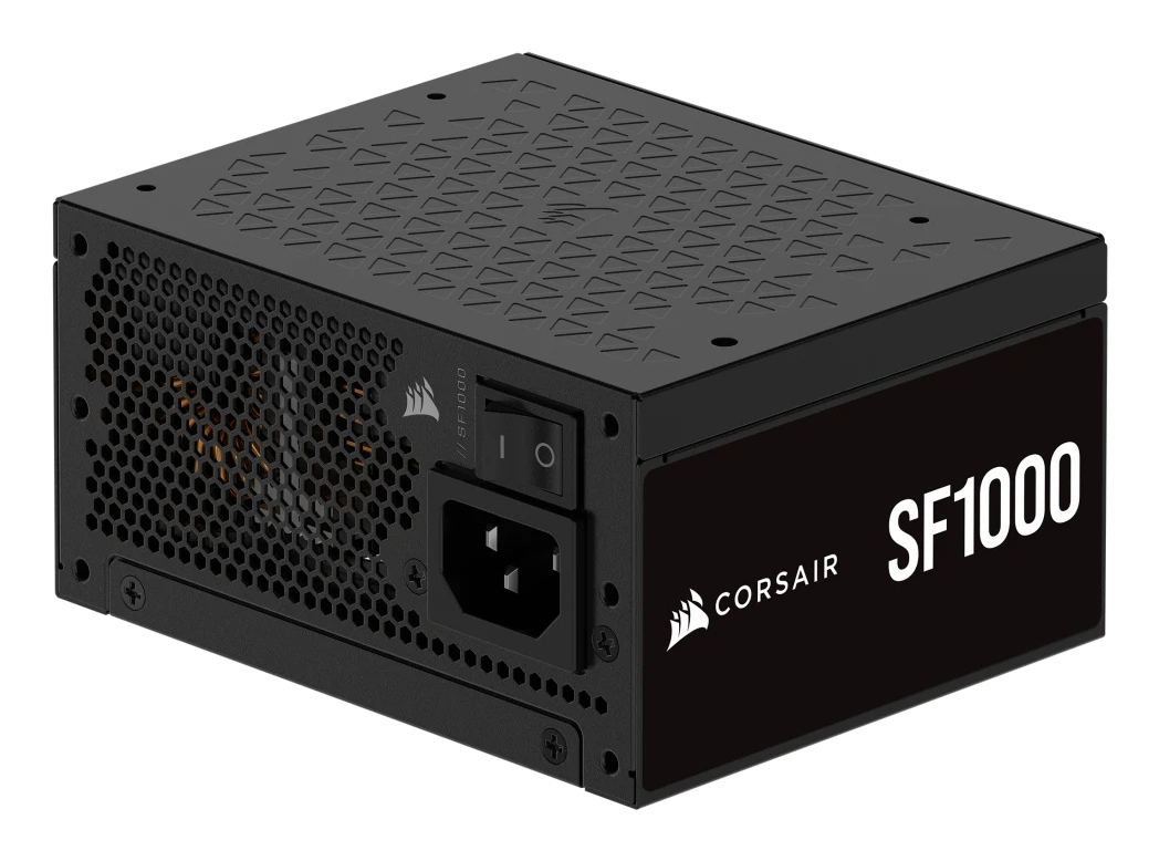 Corsair SF Series SF1000 SFX-Netzteil 1000 W, 80 PLUS Platinum, vollständig modular, 24-pin ATX, 4x PCIe 6+2, Schwarz, EU