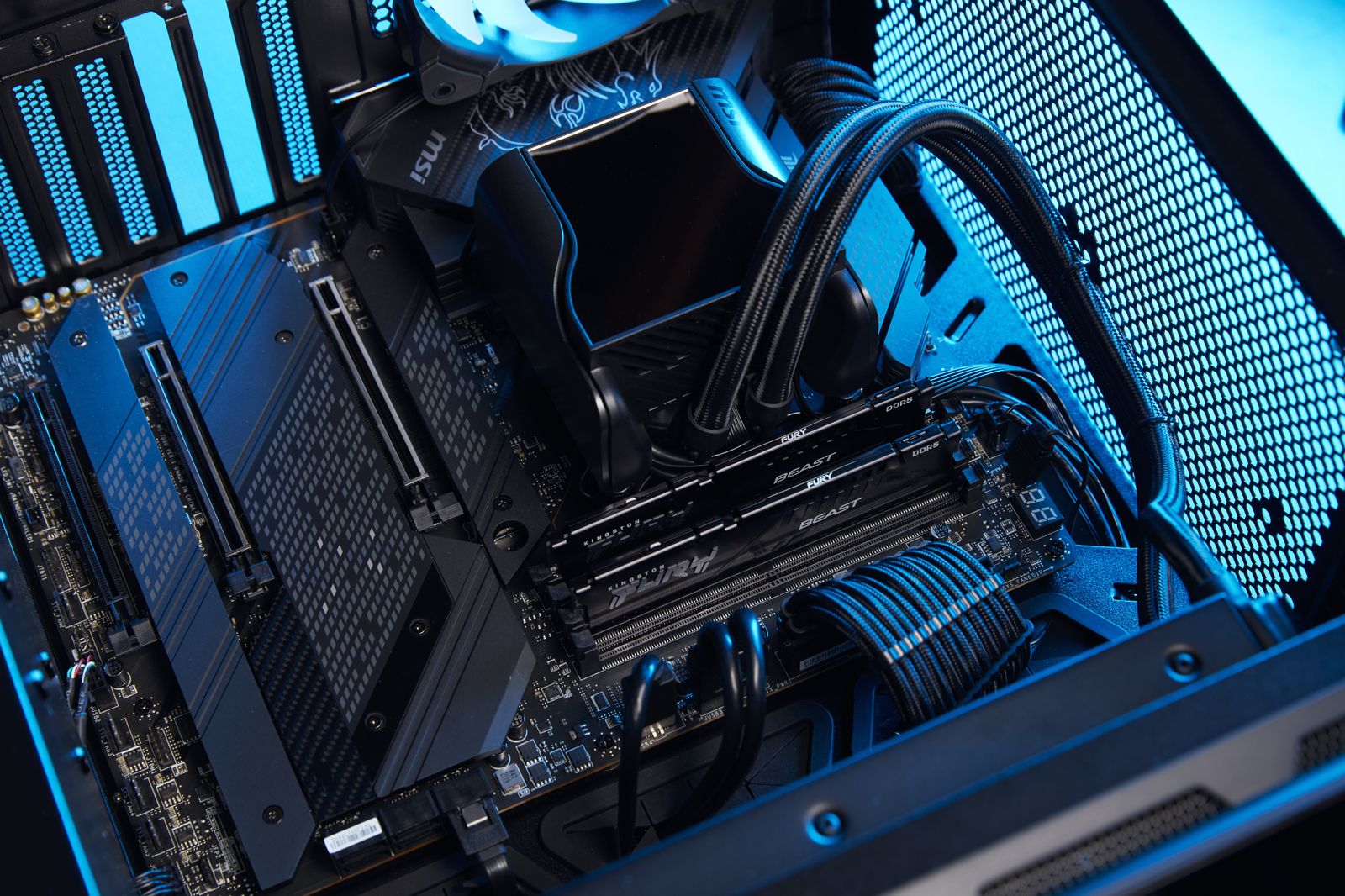 Kingston Technology FURY Beast 32GB (2x16GB) DDR5-6000 CL36 DIMM, Black, EXPO 1.0, Intel XMP 3.0