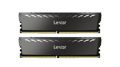 Lexar LD4BU008G-R3200GDXG THOR DDR4 Arbeitsspeicher 16GB (2x8GB) 3200 MHz CL16 XMP 2.0 1,35V UDIMM 288-Pin